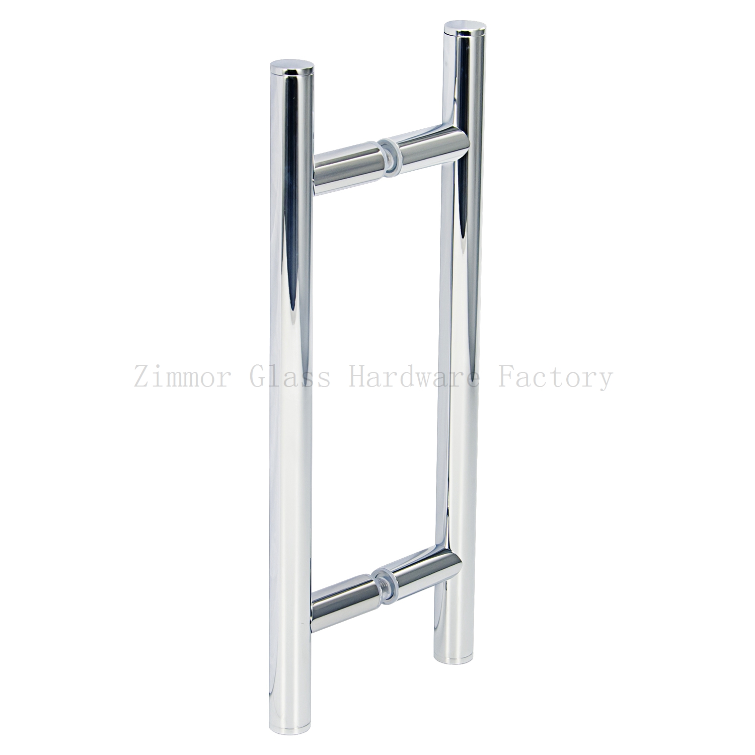 19mm Diameter Round Tubing Back To Back  Shower Door Pull Handle Without  Washers