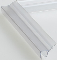 135 Degree Glass to Glass PVC Seal