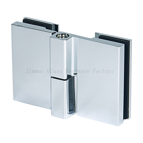 Adjustable 180 Degree Glass to Glass Lift Shower Hinge with Cover Plates