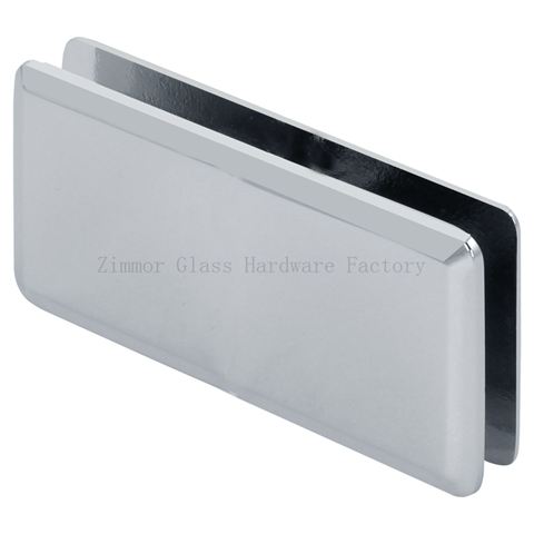 Beveled Edge 180 Degree Glass to Glass Shower Glass Door Clamp