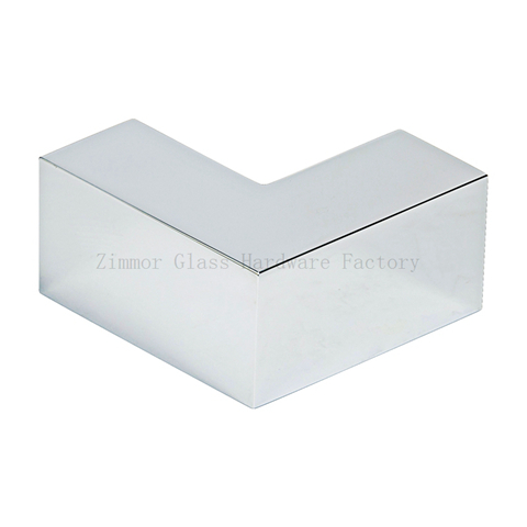 90 Degree Glass to Glass  Sleeve Over Glass Clamp