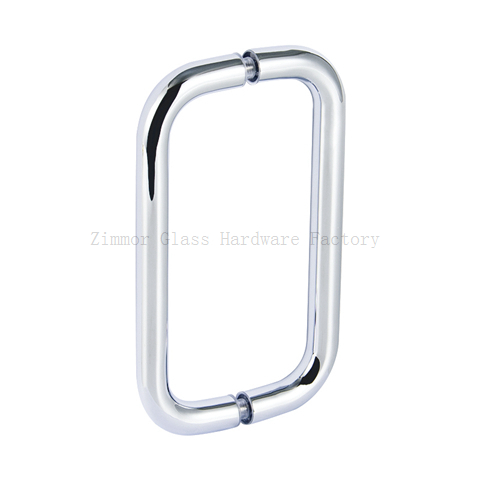 19mm Diameter Round Tubing Back To Back  Shower  Pull Handle Without   Washers