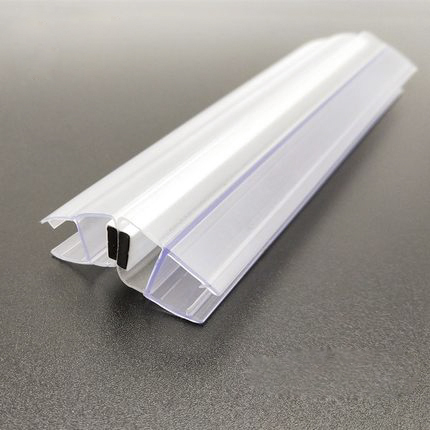 135 Degree Glass to Glass Magnetic Stripe PVC Seal
